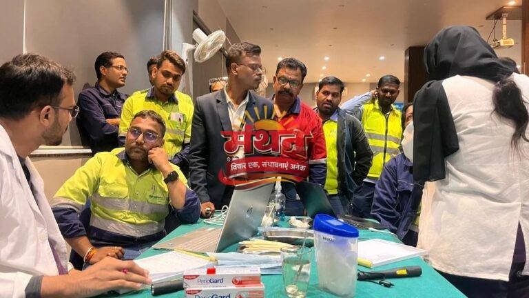 (कोरबा) सिटी डेंटल अस्पताल द्वारा बालको प्लांट परिसर में निःशुल्क डेंटल अवेयरनेस कैंप आयोजित