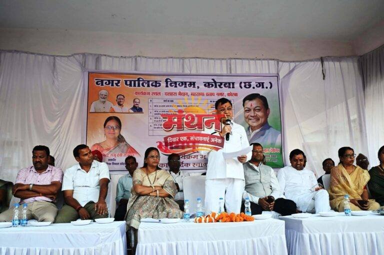 (कोरबा) वार्ड क्र. 28 एवं 27 में होंगे 72 लाख रू. के नये विकास कार्य