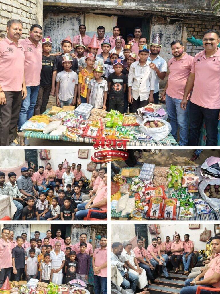 (कोरबा) मानव सेवा मिशन ने छात्रावास के बच्चों संग मनाई होली