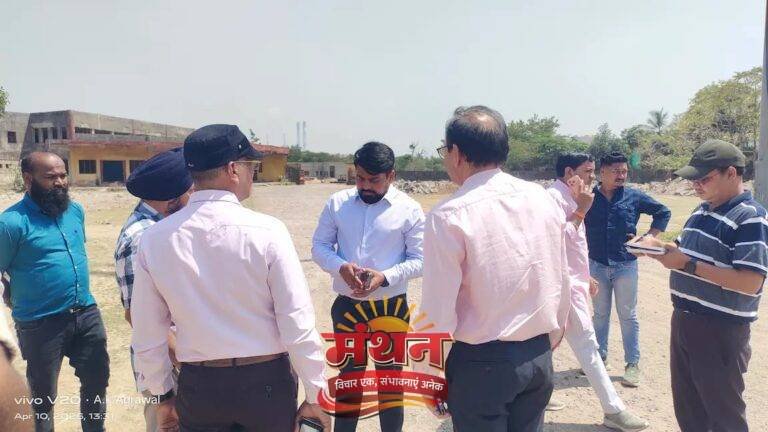 (कोरबा) दर्री जोन के सौंदर्यीकरण को लेकर आयुक्त आशुतोष पांडेय ने किया आकास्मिक दौरा