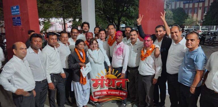 (कोरबा) अधिवक्ता संघ कोरबा चुनाव अंतर्गत गणेश कुलदीप पुनः बने अध्यक्ष-सुनील बने सचिव