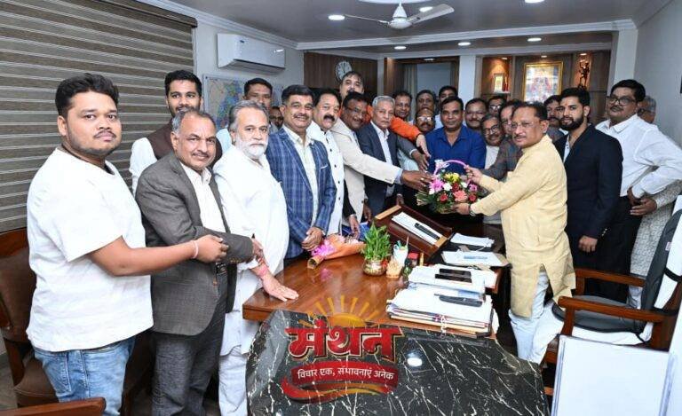 (कोरबा) राज्य विधिज्ञ परिषद के प्रतिनिधिमंडल ने मुख्यमंत्री से की भेंट-मुलाकात