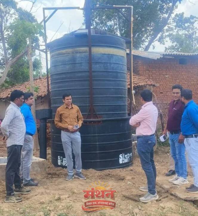 (कोरबा) जिला पंचायत सीईओ ने किया गोबर गैस संयंत्रों एवं आंगनबाड़ी भवन निर्माण कार्यों का औचक निरीक्षण