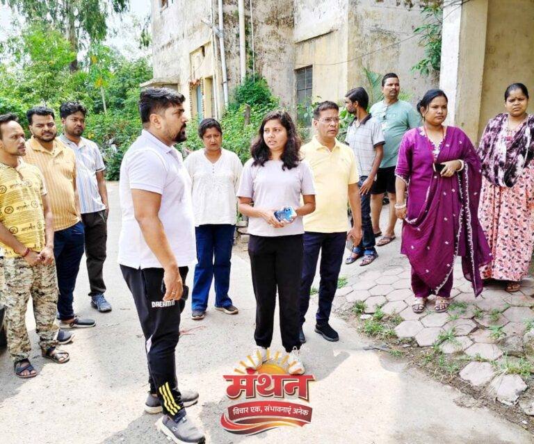 (कोरबा) नगर निगम आयुक्त ने “कनेक्ट टू कमिश्नर” द्वारा प्राप्त दर्जनों शिकायतों का किया निरीक्षण