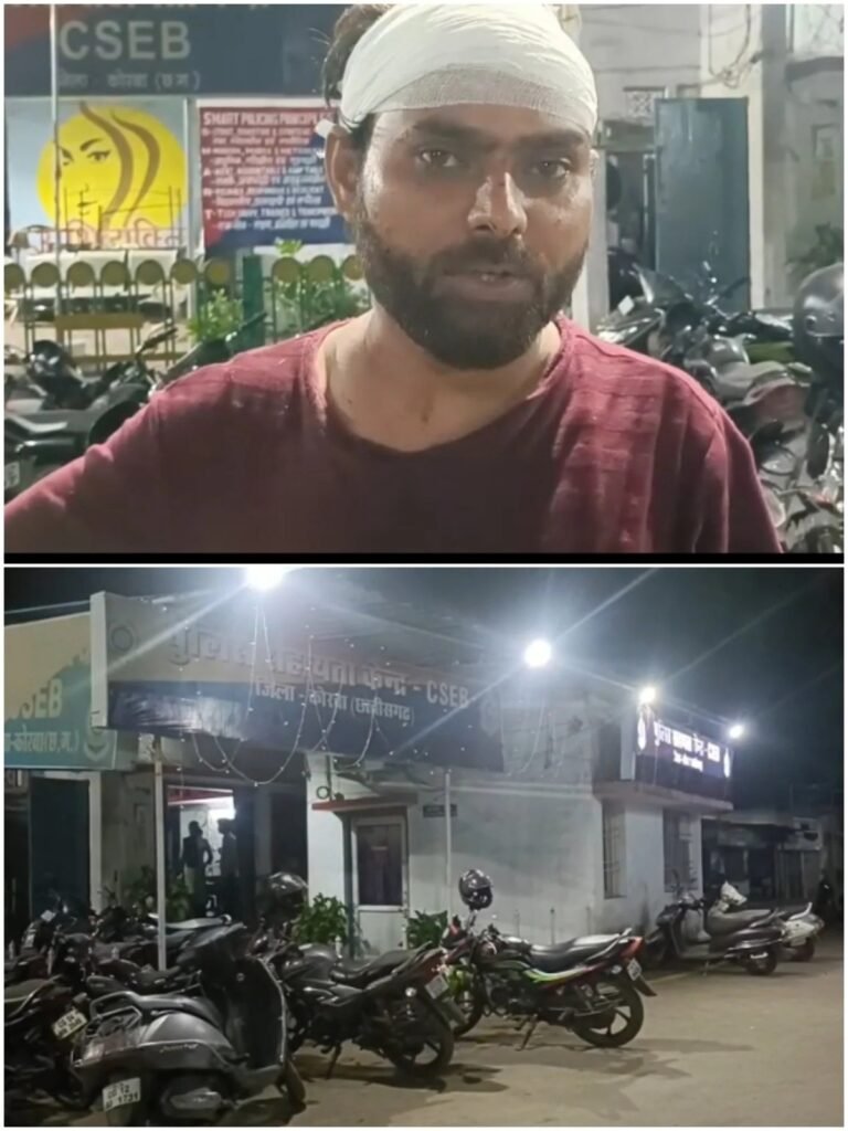 (कोरबा) मादक द्रव्य पदार्थ का सेवन करने से रोकने पर किया युवक पर हमला