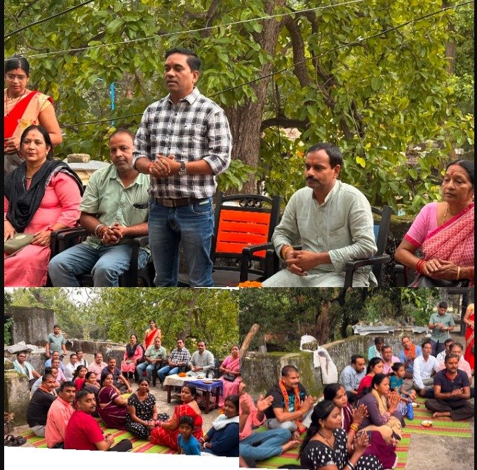 (कोरबा) ‘‘बूथ की बात-चाय के साथ’’ अभियान का बालको मंडल में हुआ शुभारंभ-बूथ संगठन को और सशक्त बनाने पर जोर