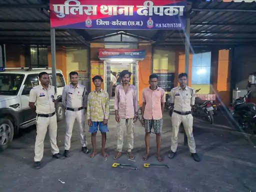 (कोरबा) गेवरा माइंस लूटकांड के आरोप में 3 गिरफ्तार