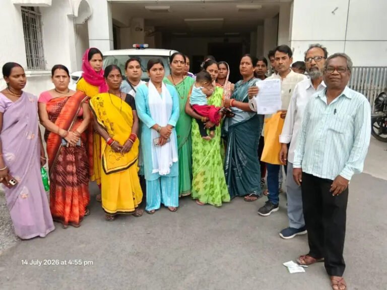 (कोरबा) मानस नगर क्षेत्र में जलभराव