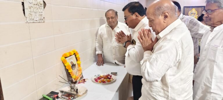 (कोरबा) नंदकिशोर गोयनका को दी गयी विनम्र श्रद्धांजलि