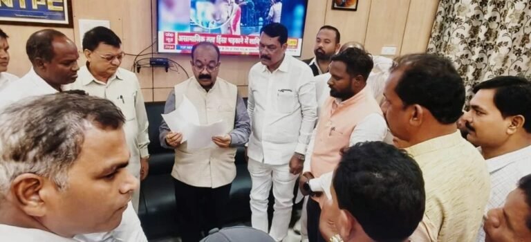 (कोरबा) एसईसीएल ब्लास्टिंग मामले में उपमुख्यमंत्री अरुण साव को सौंपा गया ज्ञापन