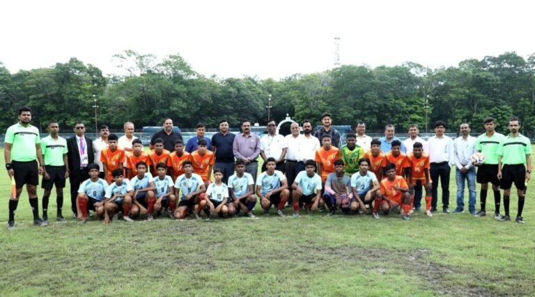 (कोरबा) एनटीपीसी-कोरबा में जूनियर बालक अंतर-जिला राज्य फुटबॉल चैंपियनशिप का शुभारंभ-उभरती प्रतिभाओं को मिलेगा नया मंच