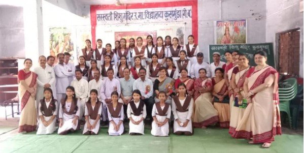 (कोरबा) किशोर भारती और कन्या भारती के नवनिर्वाचित पदाधिकारियों ने ली शपथ