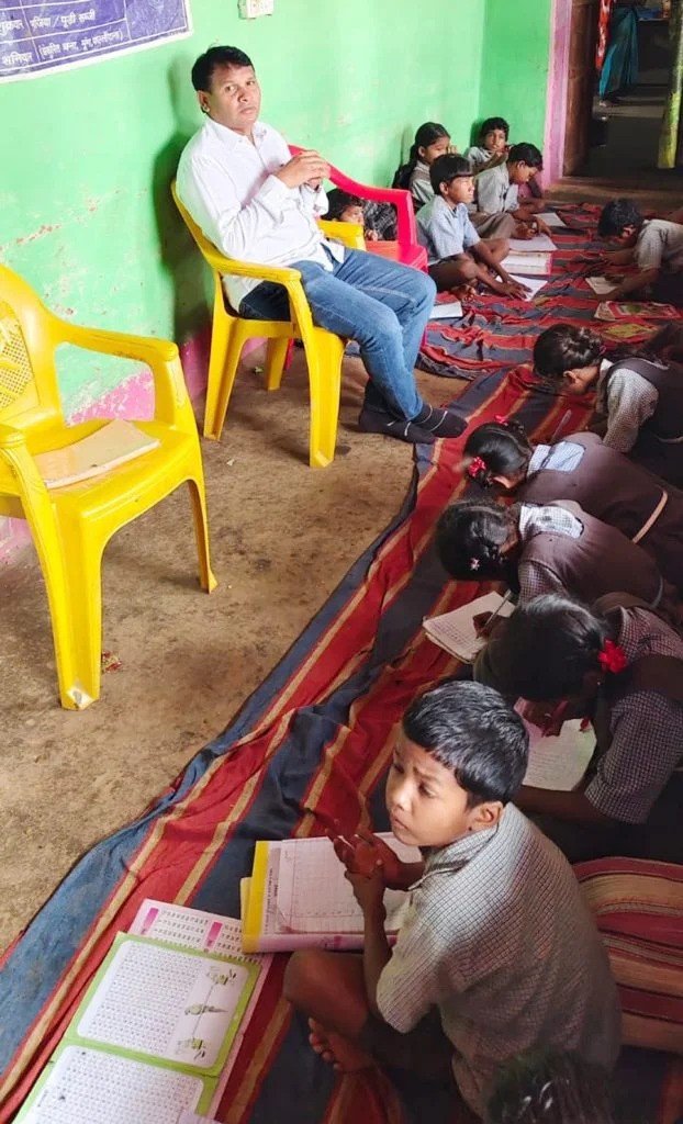 (कोरबा) जिला पंचायत अध्यक्ष ने किया औचक निरीक्षण