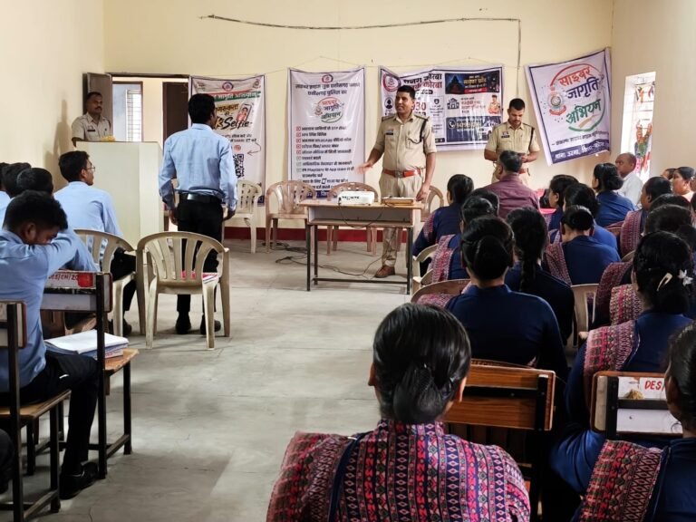 (कोरबा) साइबर जागृति अभियान जिले में अनवरत जारी