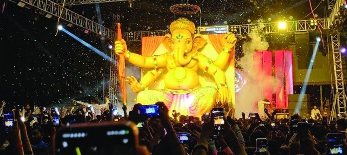 (कोरबा) कटघोरा में बनाये जा रहे ‘महाकालेश्वर’ मंदिर पंडाल में विराजेंगे गणपति