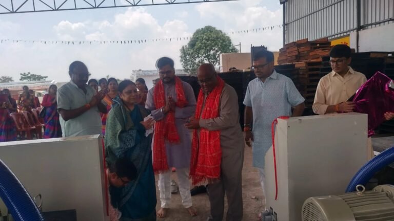 (कोरबा) मे. सर्वमंगला इंटरप्राईजेस का विश्वकर्मा जयंती पर हुआ लोकार्पण