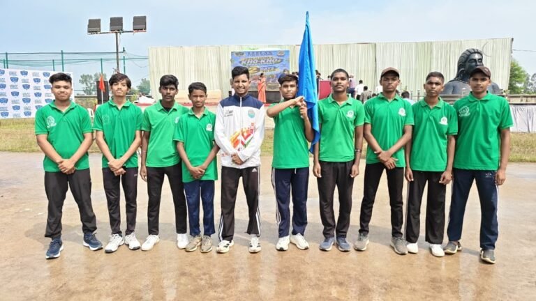 (कोरबा) नितेश कुमार मेमोरियल लायंस पब्लिक स्कूल मड़वारानी ने सीबीएसई क्लस्टर-II खो-खो टूर्नामेंट में हासिल किया तीसरा स्थान